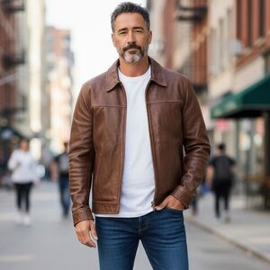Wilsons Leather Brown Jacket